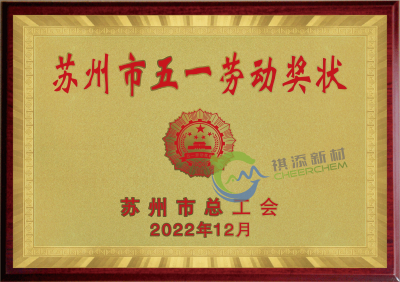 Suzhou May Day Labor Merit Certificate