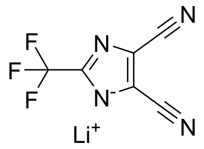 2-三氟甲基-4,5-二氰基咪唑鋰